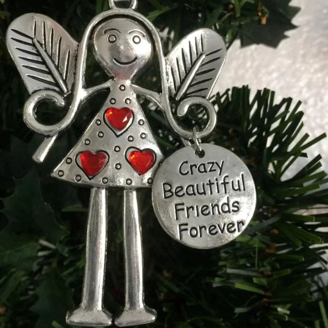 Christmas Tree Angel Decorations Pendant