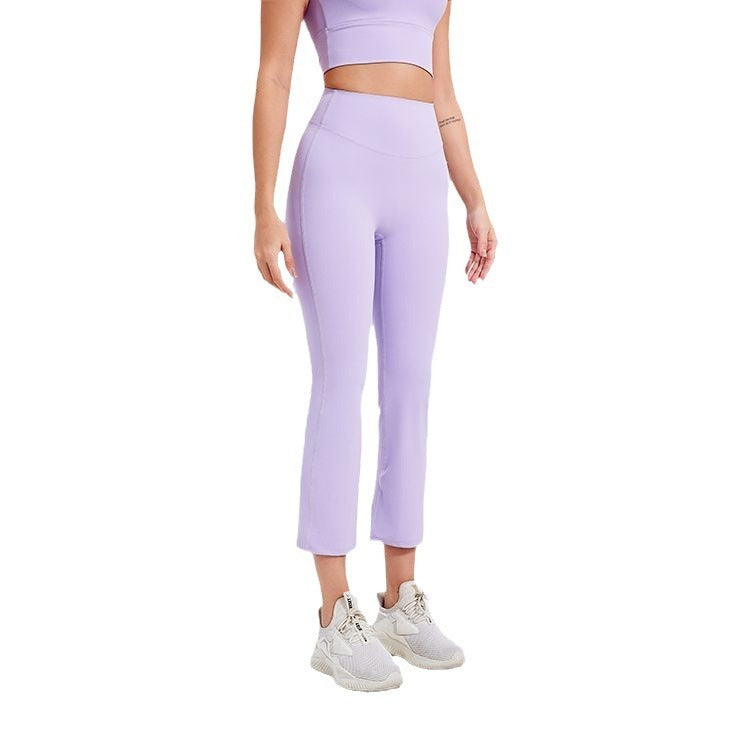 Pantalones de yoga ajustados de cintura alta para mujer de verano