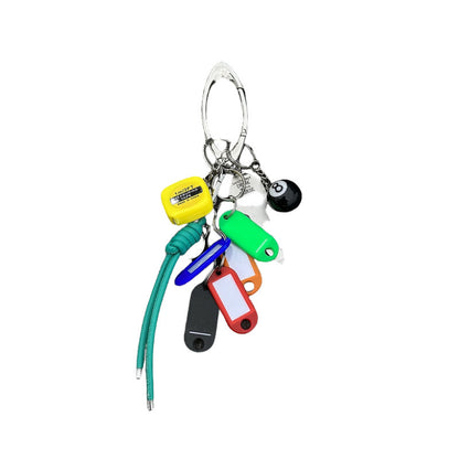 Fashion Personality Multi-element Pendant Keychain