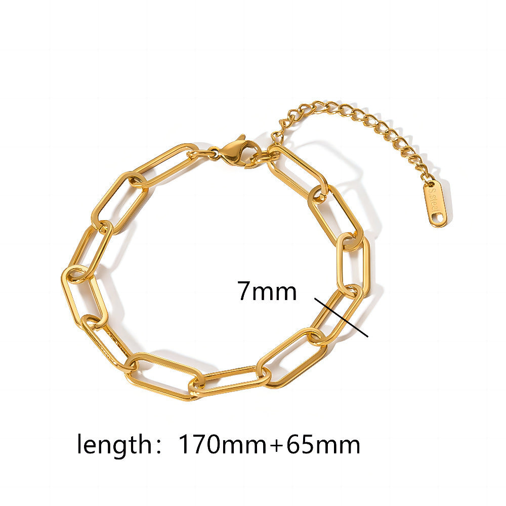 Conjunto de pulseras de estilo minimalista de moda para mujer