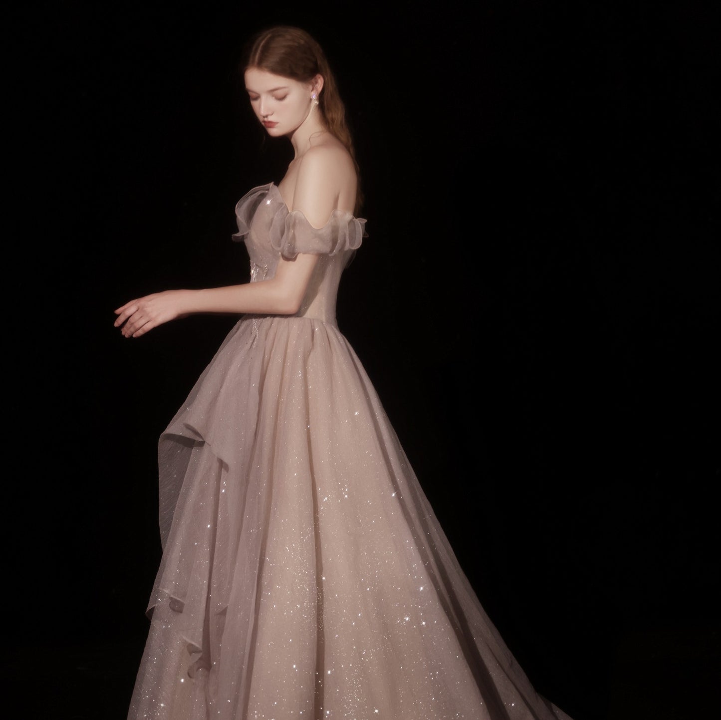 Vestido de cumpleaños para el anfitrión de la reunión anual Vestido para la cena de bodas de la novia