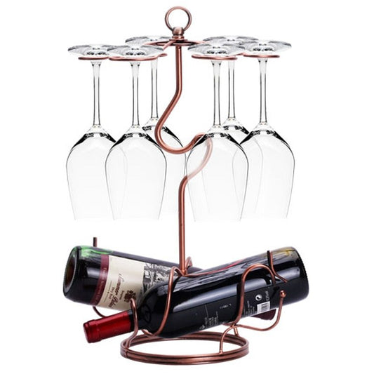 Upside down wine glass rack decoration wine glass rack European creative upside down wine glass rack wine glass hanging glass rack