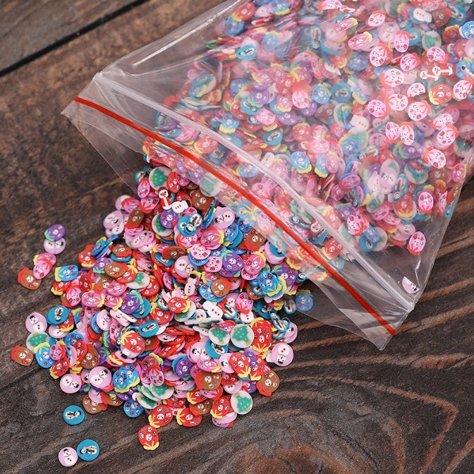 Nail Sticker Explosion Nail Art Jewelry Soft Fruit Piece Nail Sticker Mobile Phone Jewelry Accessories