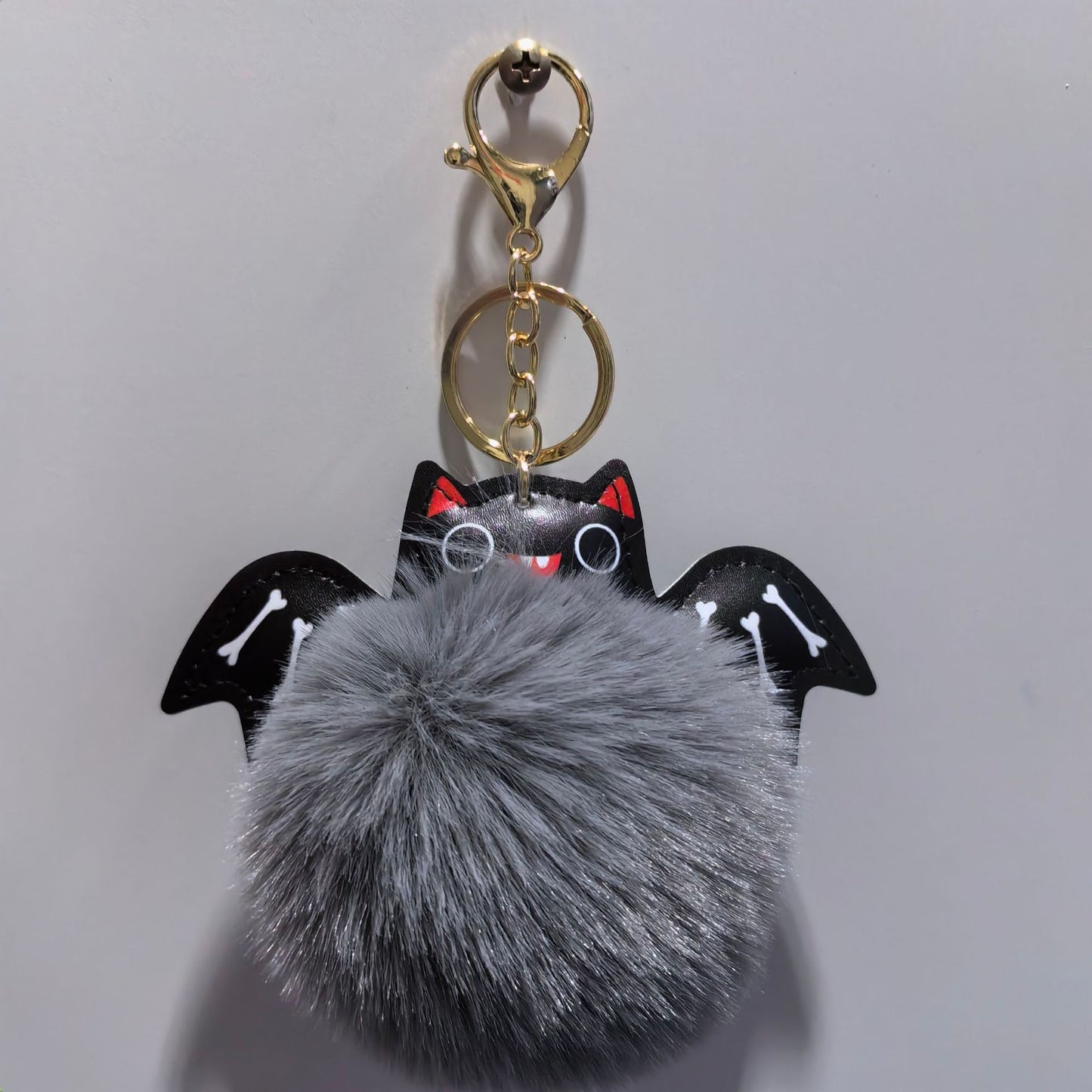 Summer Halloween Keychain Cartoon Leather