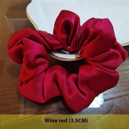 Crepe Satin French Handmade Silk Hair Ring