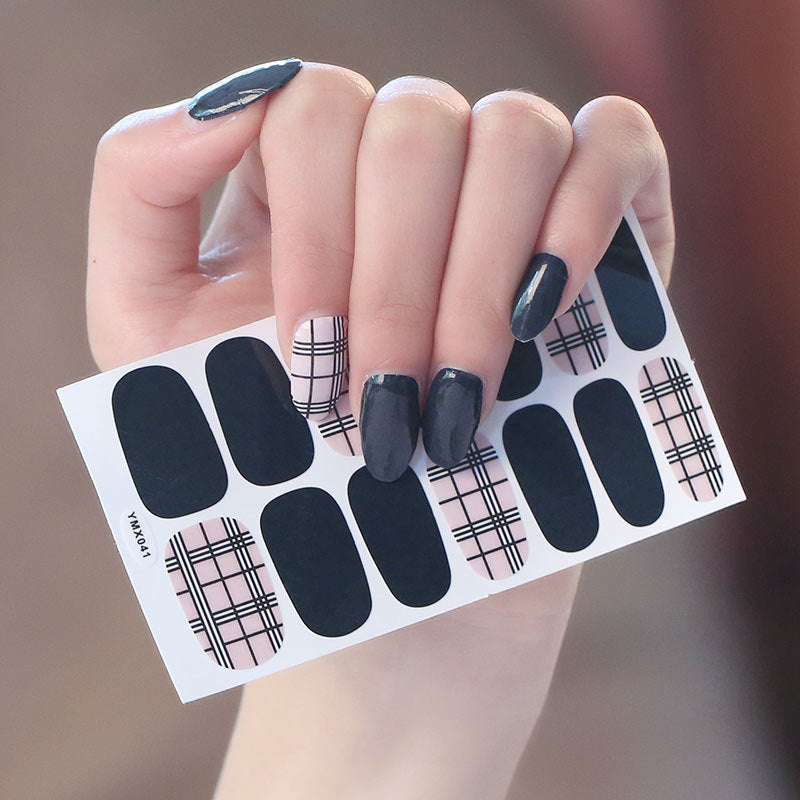 Waterproof nail stickers