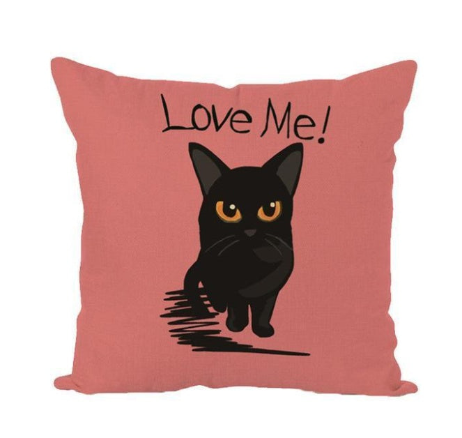 ADORABLE CAT PILLOW COVERS