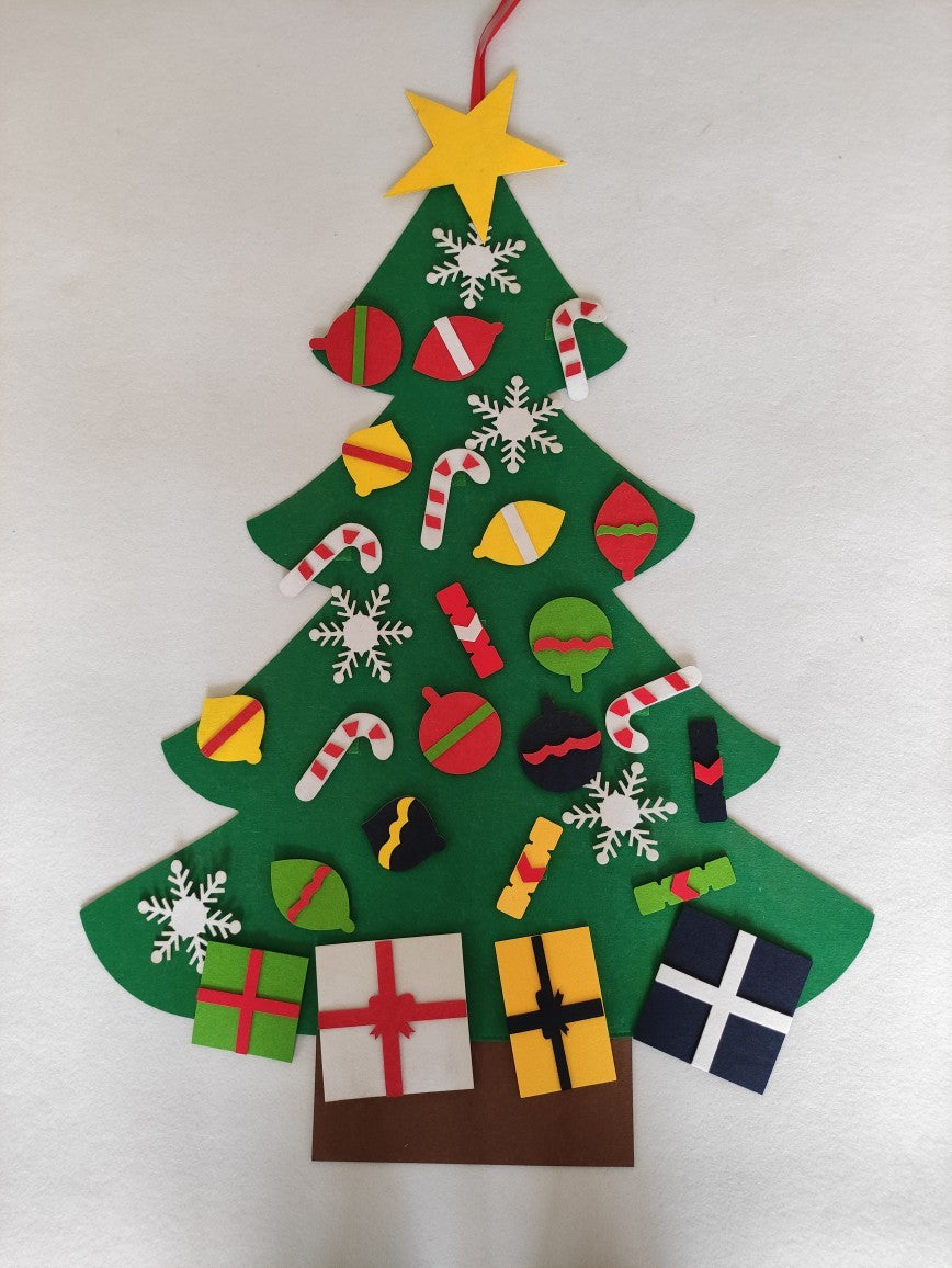 Árbol de Navidad DIY Árbol de Navidad para niños