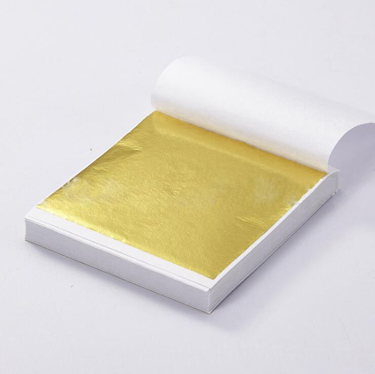 Láminas de papel de oro