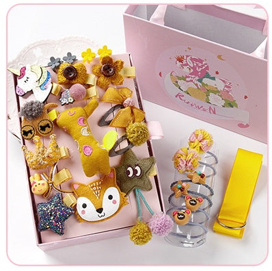 Children hair clip set