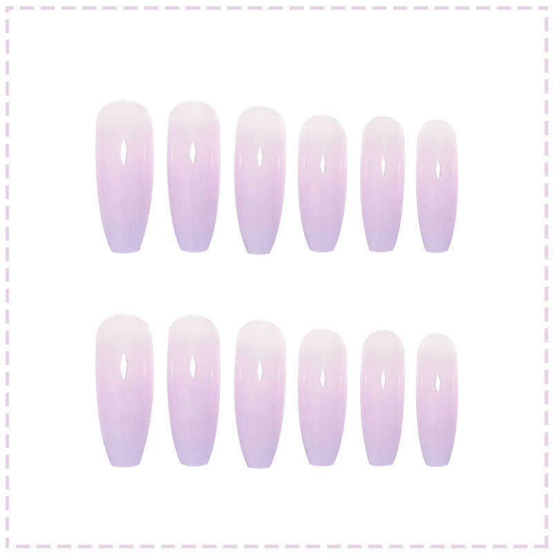 Parche para uñas con degradado morado Naked