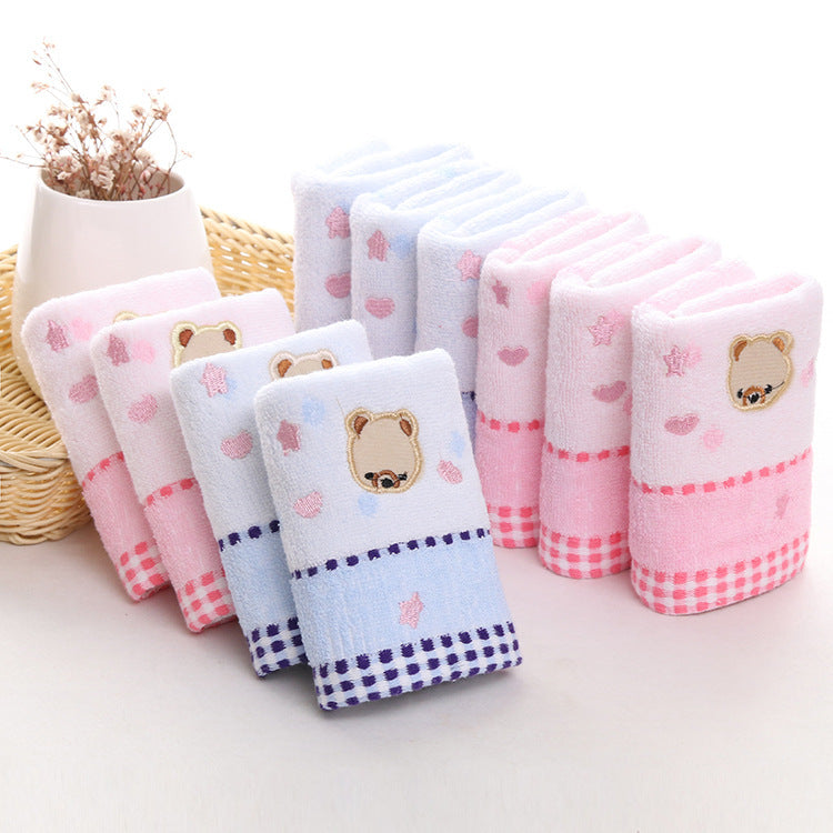 Children's cotton cartoon towel