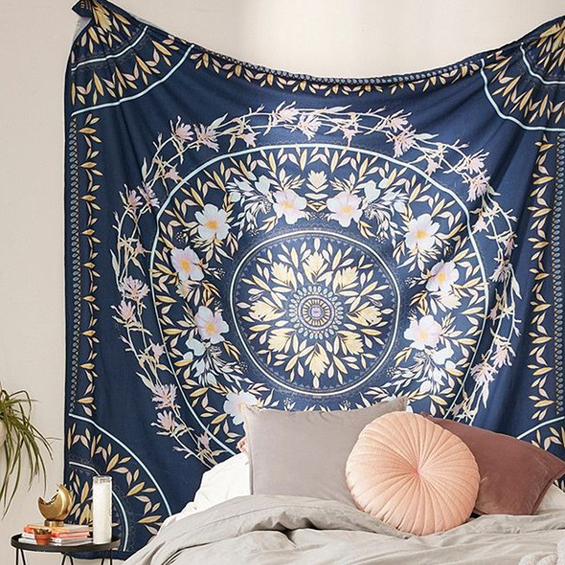 Tapiz de pared con mandala bohemio