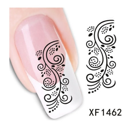 Watermark Nail Sticker