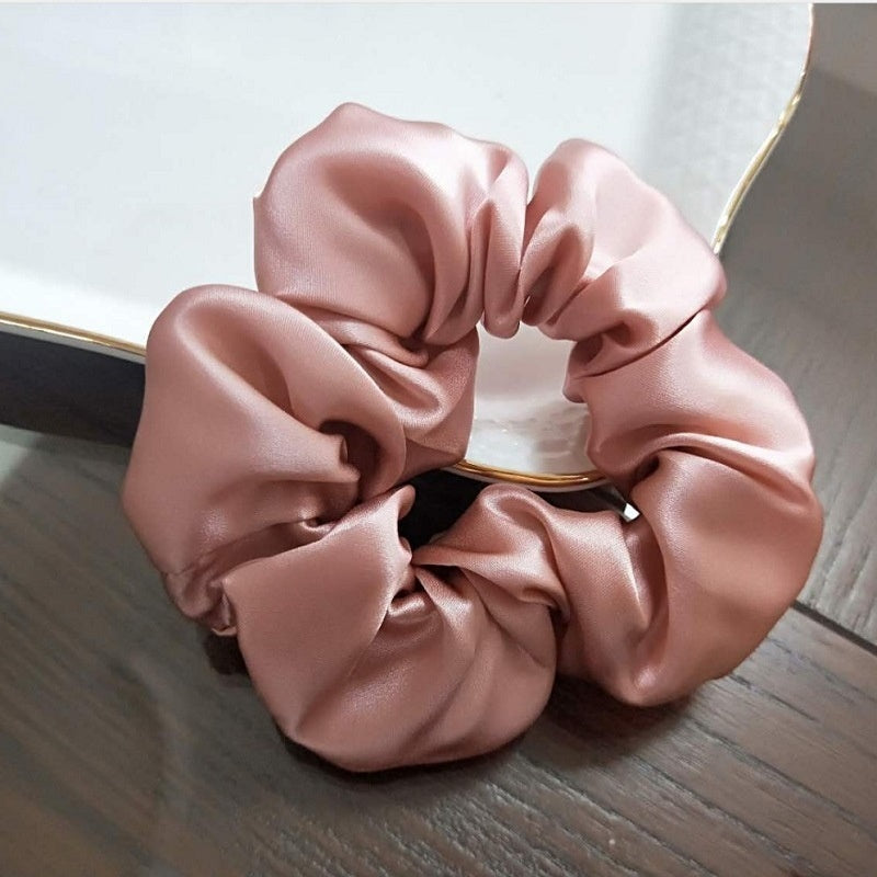 Crepe Satin French Handmade Silk Hair Ring