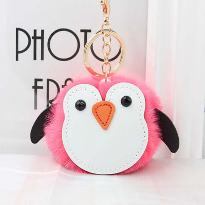 Creative Plush Handbag Pendant Keychain