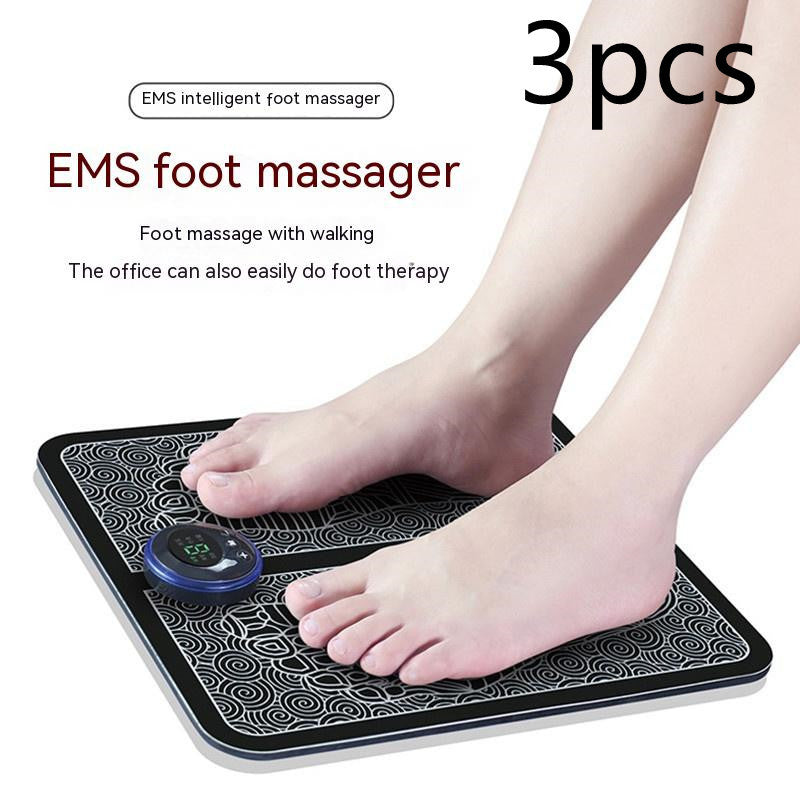 EMS Foot Massager Pad Portable Electric Muscle Stimulation Massage Mat Improve Blood Circulation Relief Pain Relax Feet