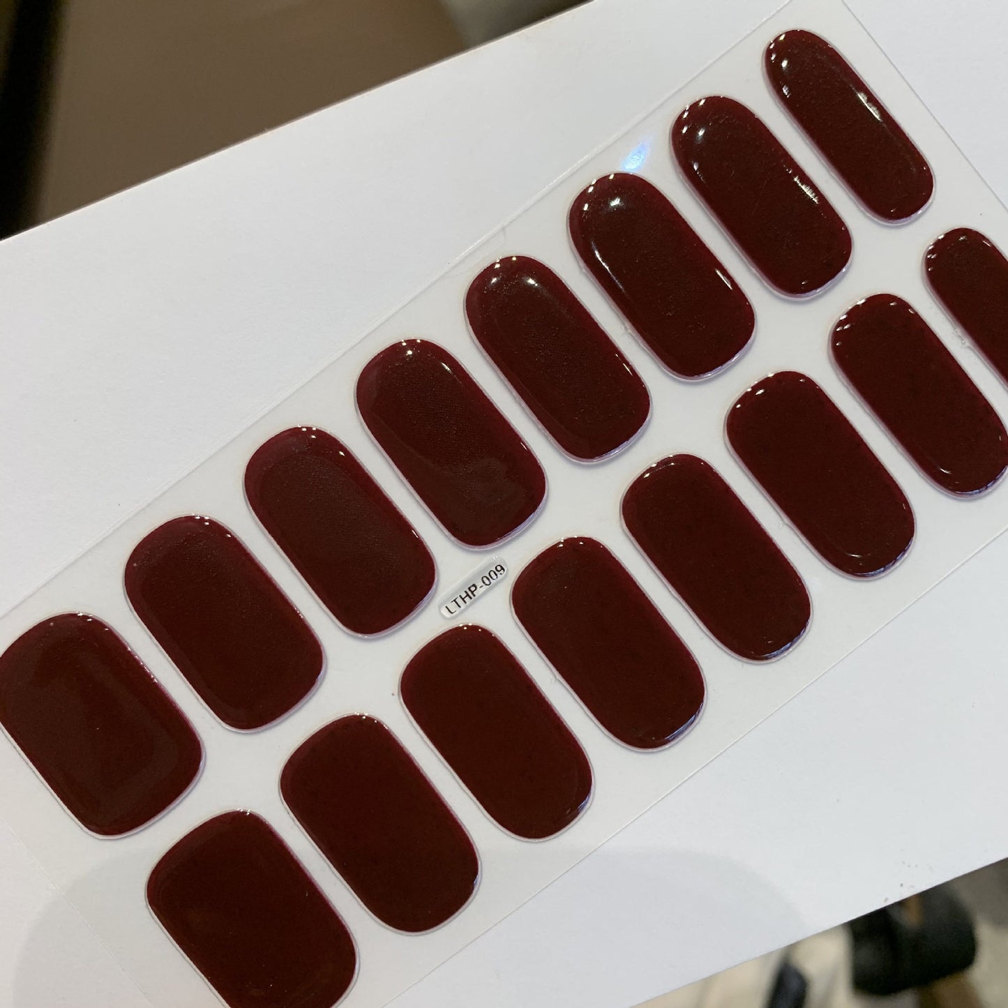 Waterproof And Durable Second Generation Semi-cured UV Nail Beauty Stickers