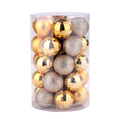 Juego de 34 bolas navideñas de 4 cm para adornos navideños