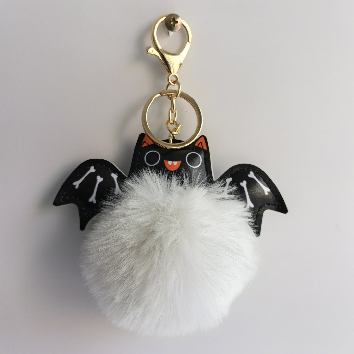 Summer Halloween Keychain Cartoon Leather