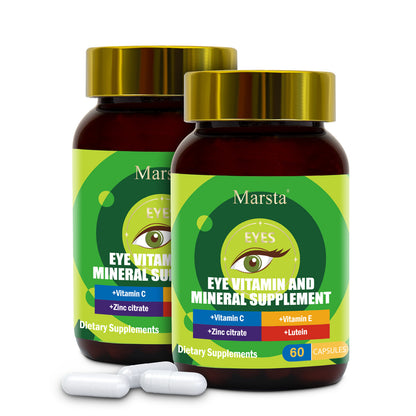 Suplementos de vitaminas y minerales para los ojos