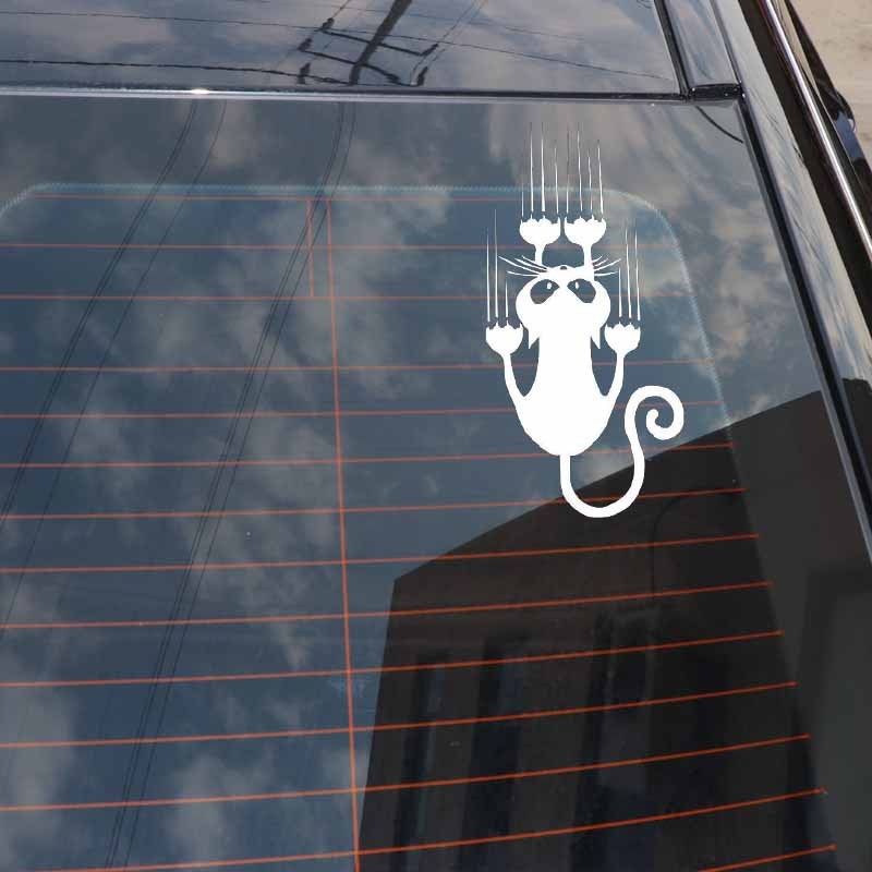 Funny Cat Car Stickers