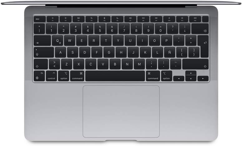 Apple 2020 Laptop MacBook Air: Chip M1 de Apple, Pantalla Retina de 13 Pulgadas, 8 GB de RAM, Almacenamiento SSD de 256 GB, Teclado retroiluminado, cámara FaceTime HD y Touch ID