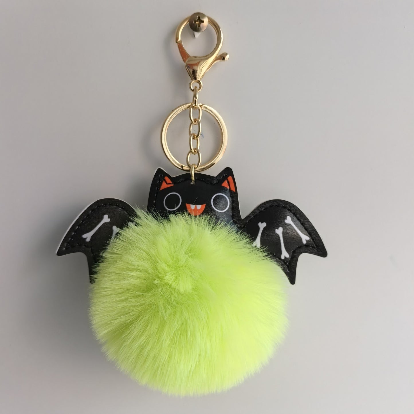 Summer Halloween Keychain Cartoon Leather