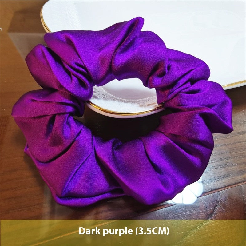 Crepe Satin French Handmade Silk Hair Ring