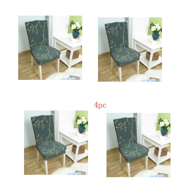 Funda para silla de casa Funda para silla de hotel Funda para silla elástica siamesa Funda para asiento de ordenador de oficina