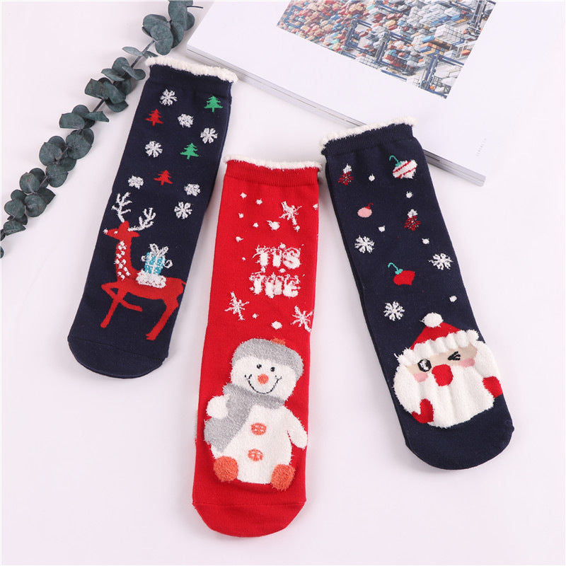 Santa Claus Cute Christmas Socks