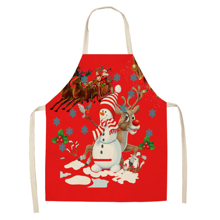 Christmas day apron