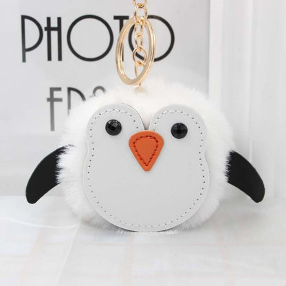 Creative Plush Handbag Pendant Keychain