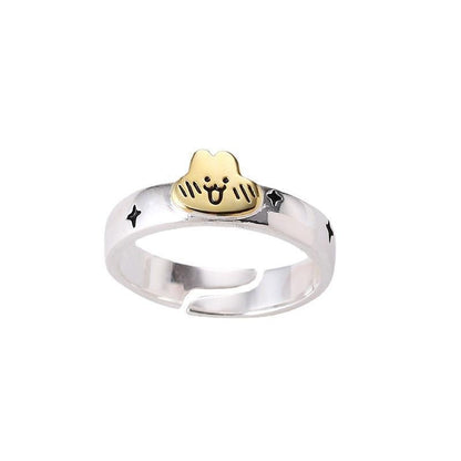 Women's New Super Cute Shy Rabbit Ring