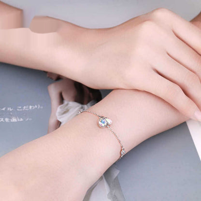 Artificial Crystal Series Water Drop Bracelet Colorful Special-interest Design Sweet