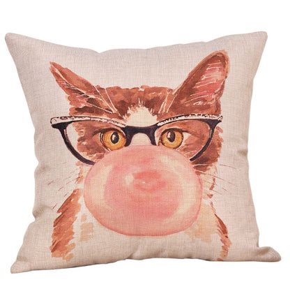 ADORABLE CAT PILLOW COVERS