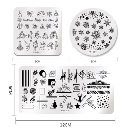 Nail Plate Printing Template Nail Transfer Printing Tool