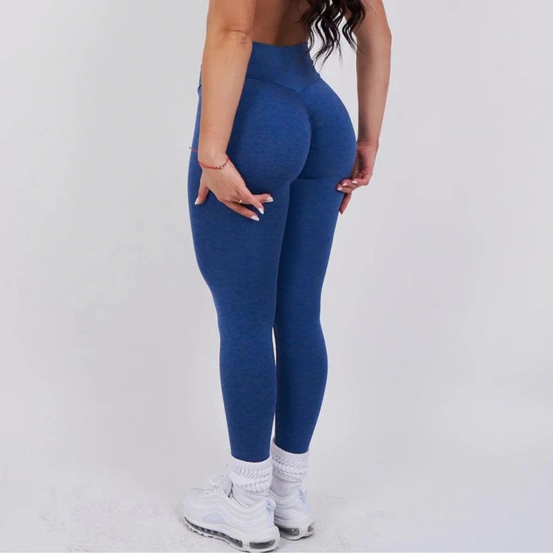 Pantalones deportivos para mujer que absorben la humedad en la cadera para hacer ejercicio en yoga