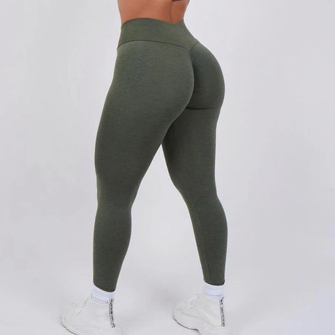 Pantalones deportivos para mujer que absorben la humedad en la cadera para hacer ejercicio en yoga