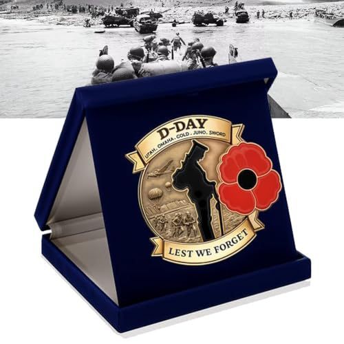 D-Day 80th Anniversary Commemorative Badge