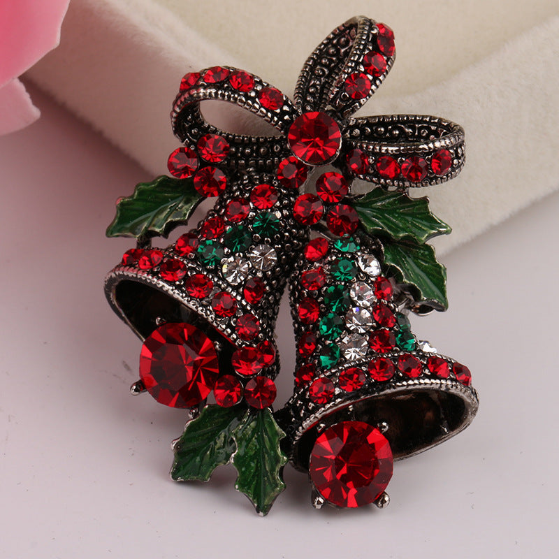 Broche de alfiler para traje navideño