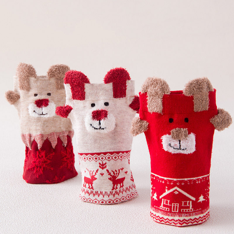 Santa Claus Cute Christmas Socks