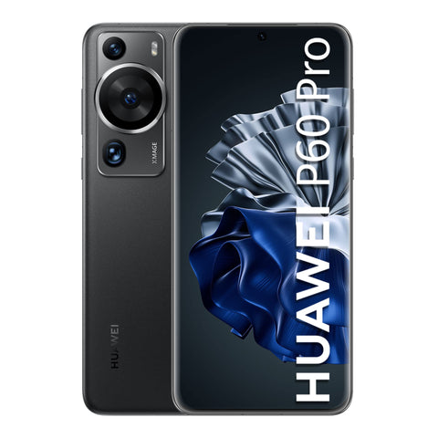 HUAWEI P60 Pro 8+256, Cámara de Ultra Iluminación con Apertura Ajustable, IP68, 88W, Negro 