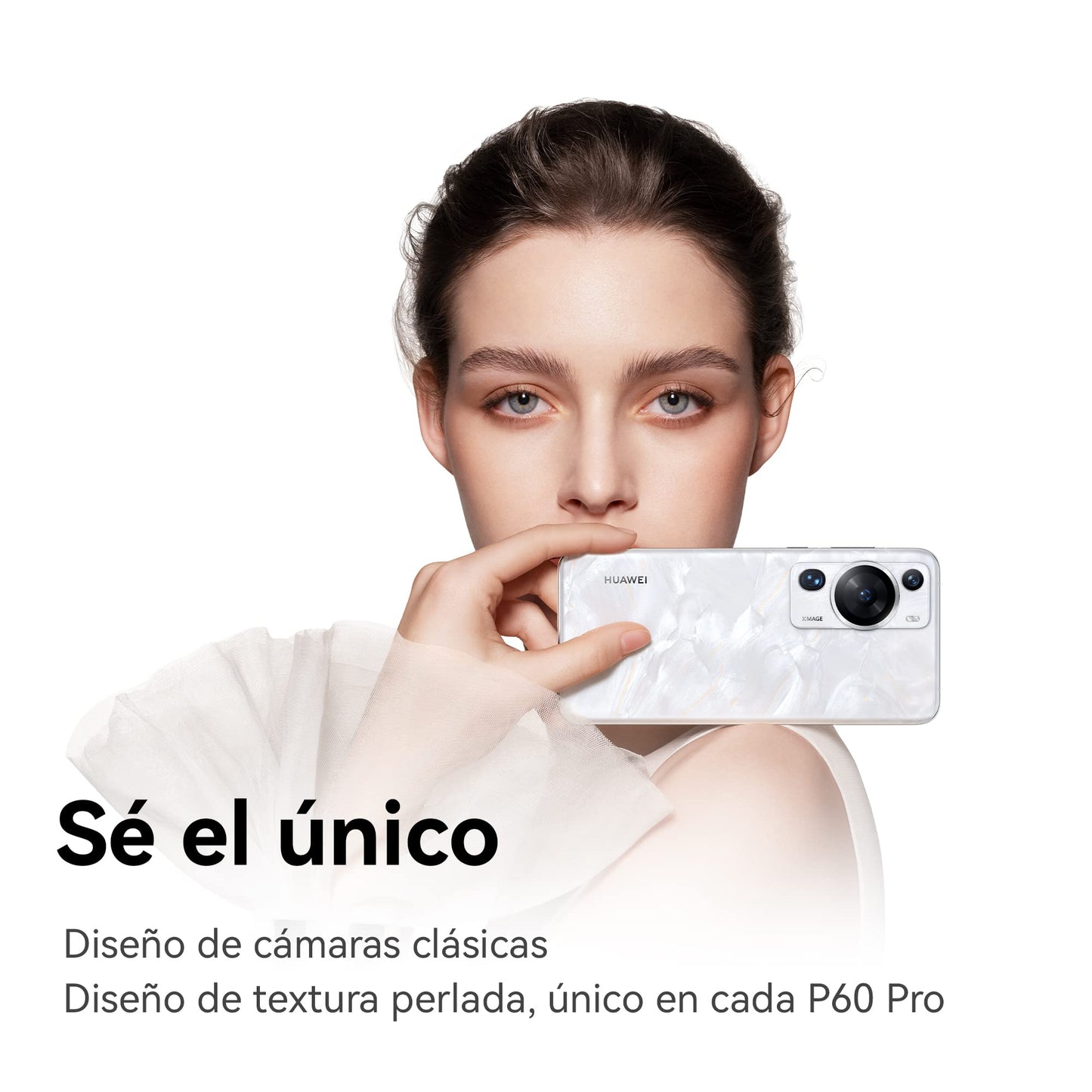 HUAWEI P60 Pro 8+256, Cámara de Ultra Iluminación con Apertura Ajustable, IP68, 88W, Negro 