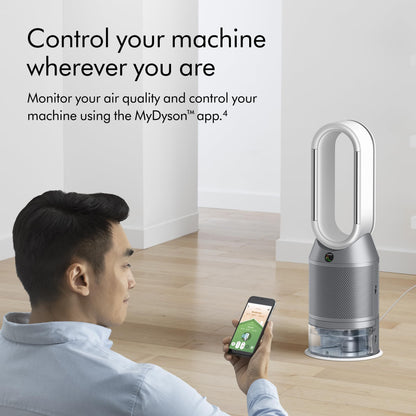 Purificador Dyson Humidificador + Cool PH03, Blanco/Plata