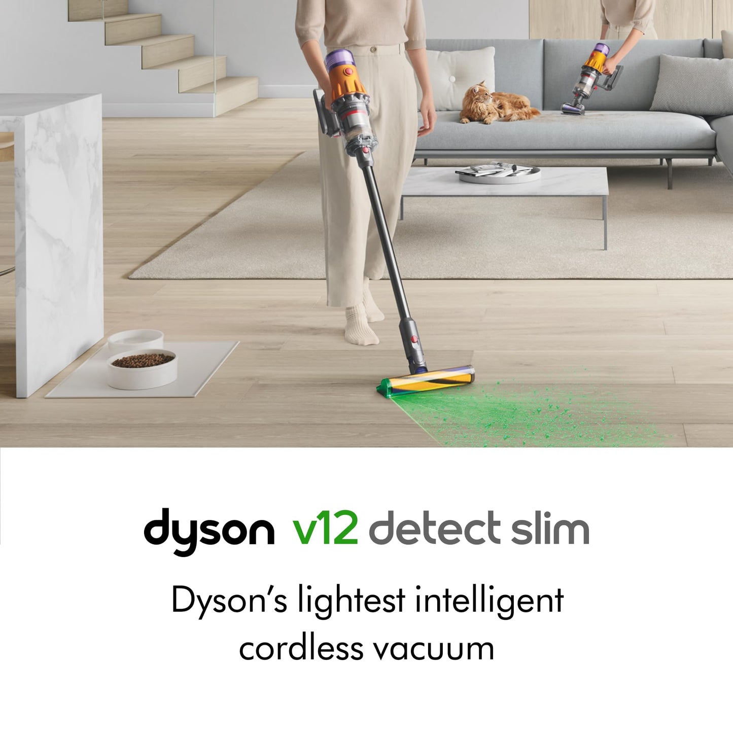 Dyson V12 Detect Slim Aspiradora inalámbrica