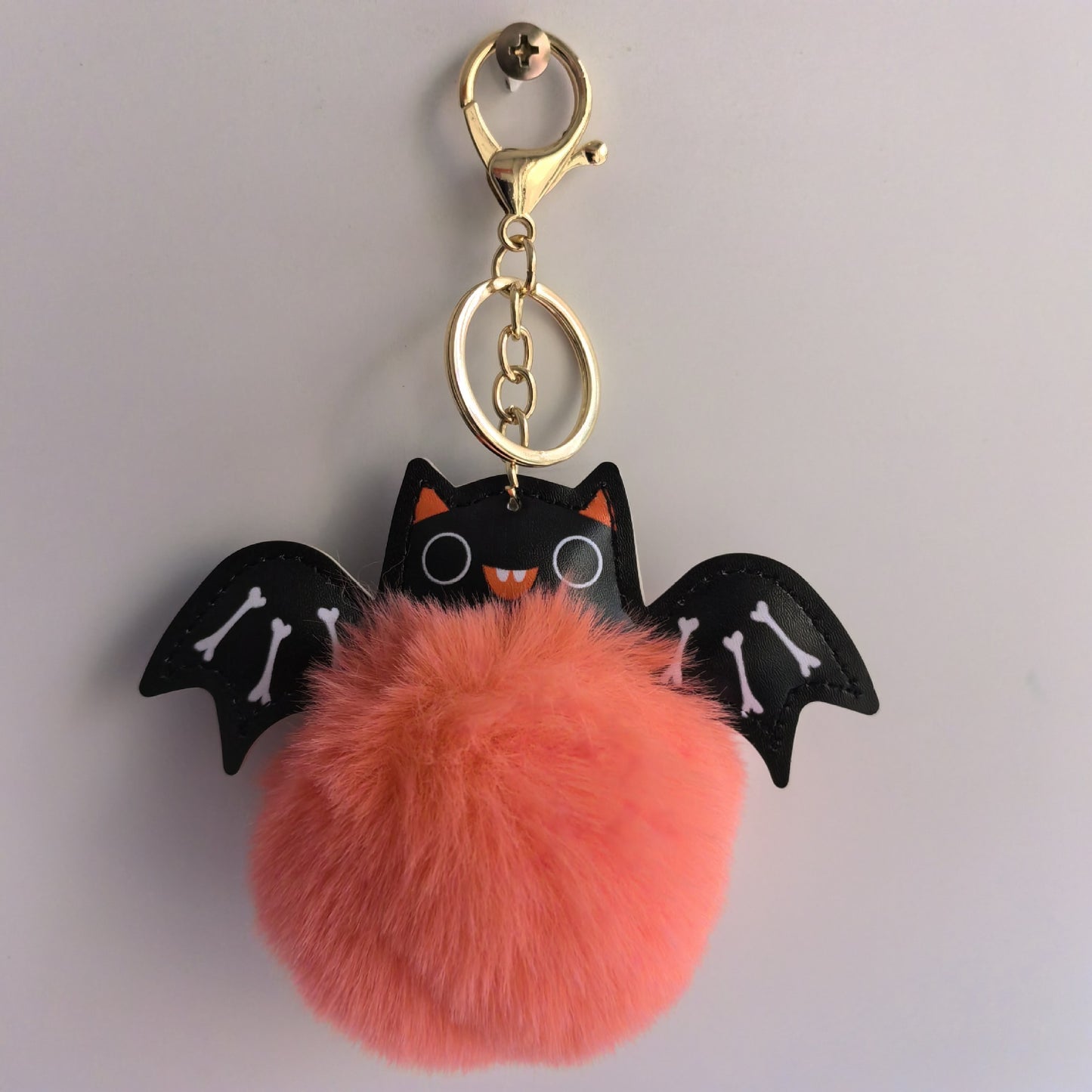 Summer Halloween Keychain Cartoon Leather