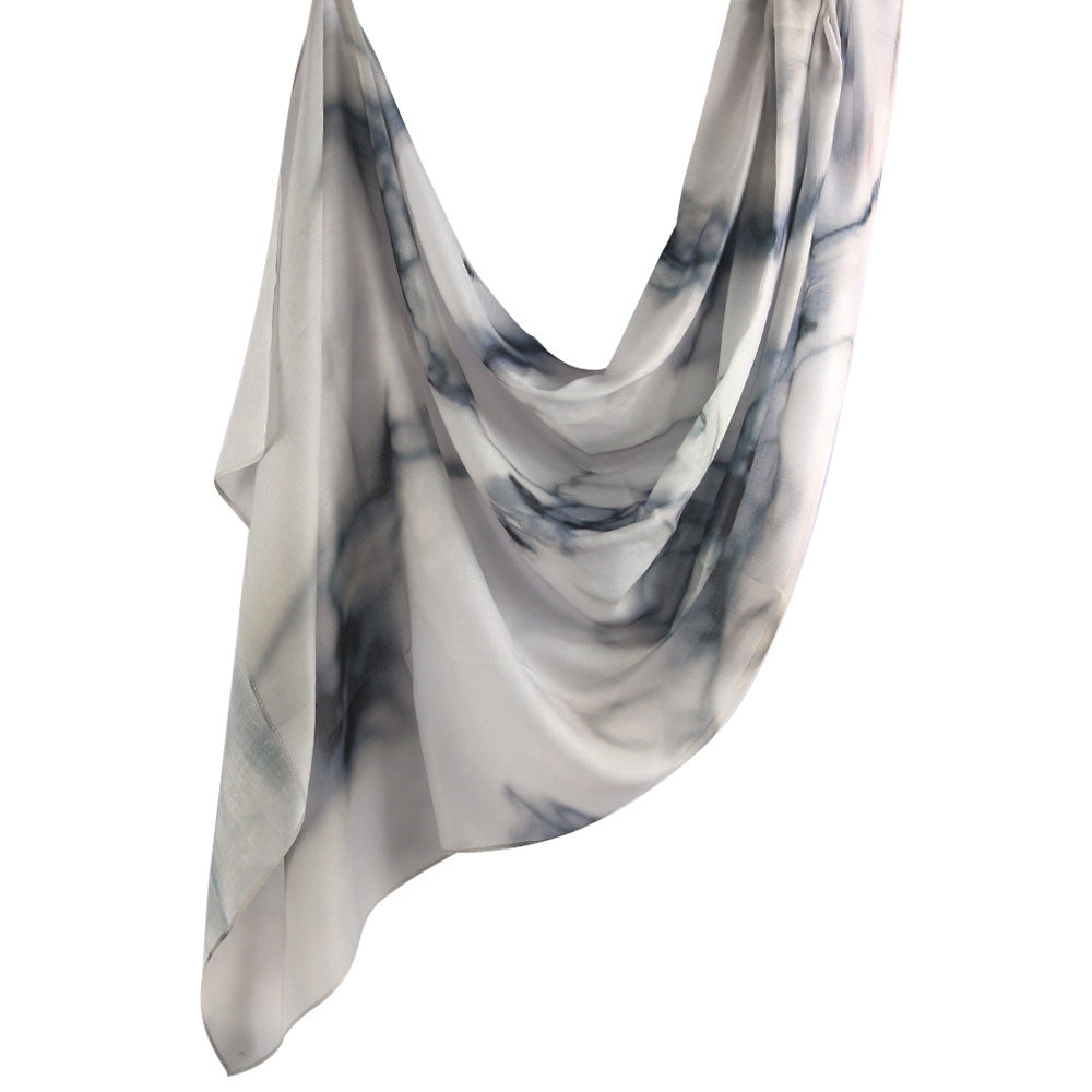 Polyester Printed Tie-dyed New Cotton Scarf