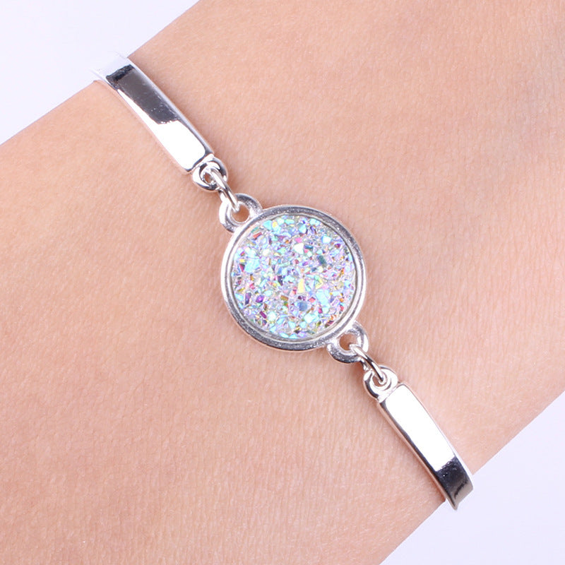 Pulsera de corazón de plata