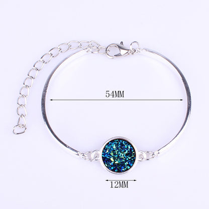 Pulsera de corazón de plata